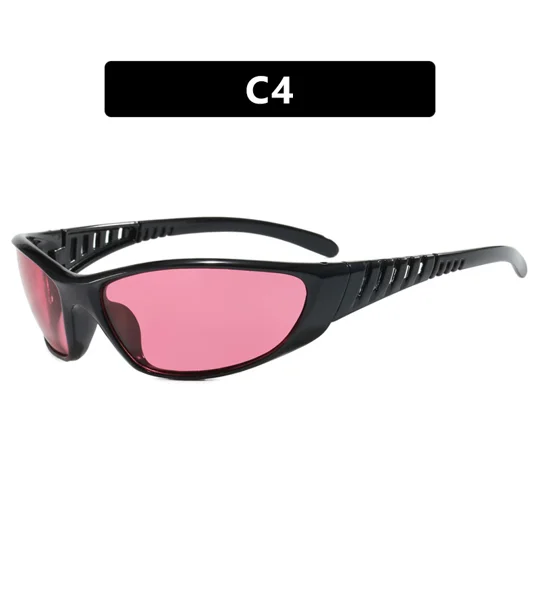 Futuristic Y2K Sunglasses for Women – Retro Millennium Statement Shades & Streetwear Eyewear – FREE