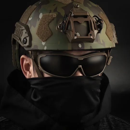 Tactical Outdoor Windproof Goggles | Anti-Fog Lens