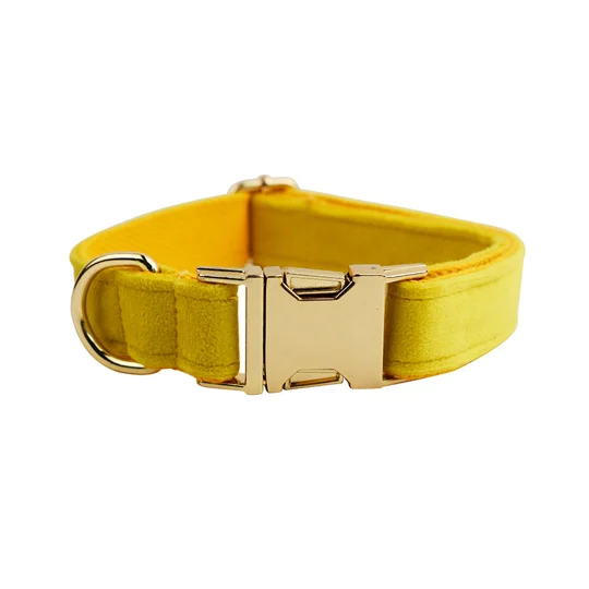 Personalized Velvet Dog Collar | Custom Name | KEEPSORA