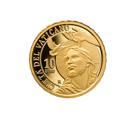10 euro gold proof 2025 Baptism MMXXV