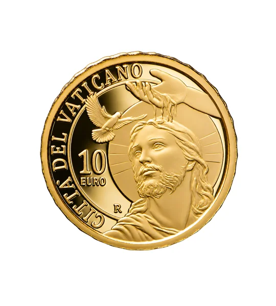 10 euro gold proof 2025 Baptism MMXXV