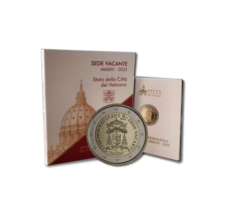 2 Euro coin 2025 BU Sede Vacante MMXXV
