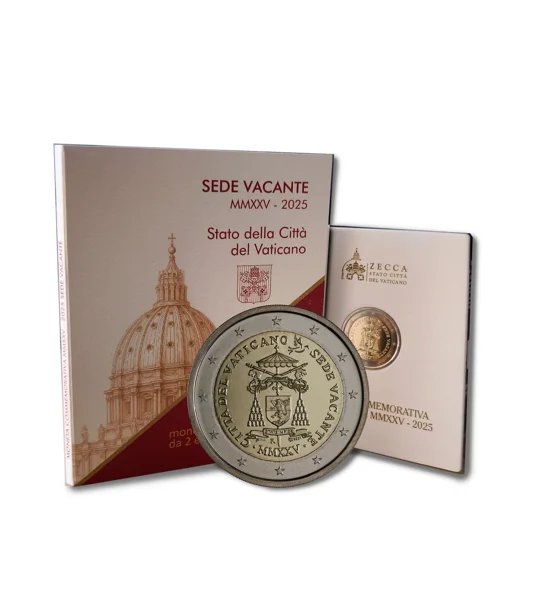 2 Euro coin 2025 BU Sede Vacante MMXXV