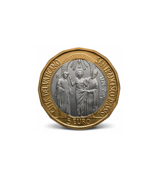 Vatican Euro Coin Set BU 2026 with €5 bimetallic coin