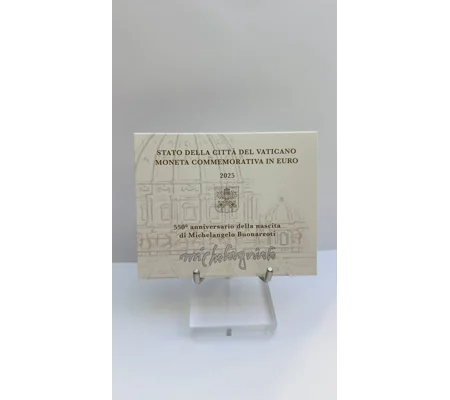 2 Euro BU 2025 550th anniversary birth of Michelangelo