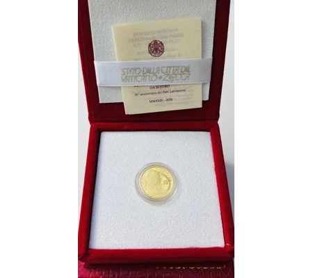 20 euro gold proof 2024 95th anniversary of the Lateran Treaty