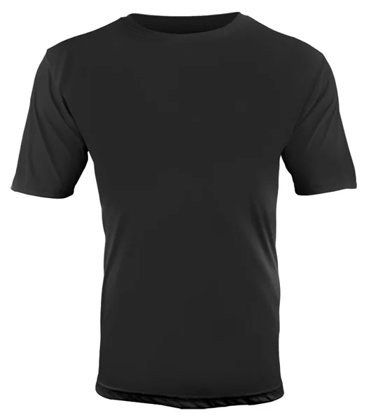 Men's Black Performance Tee