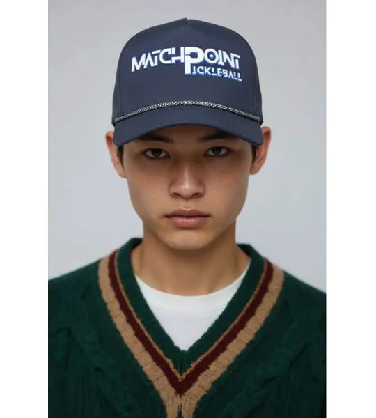 Performance 5-Panel Snapback Hat - Navy