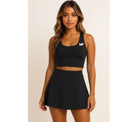 Women's High Support Sports Top - Black