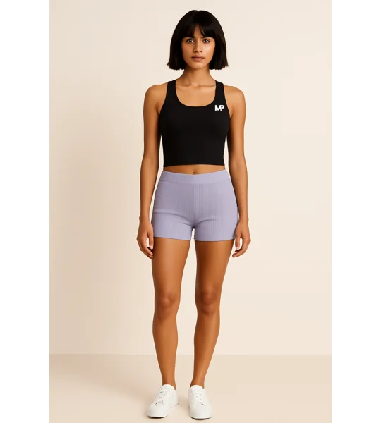 Women's High Support Sports Top - Black