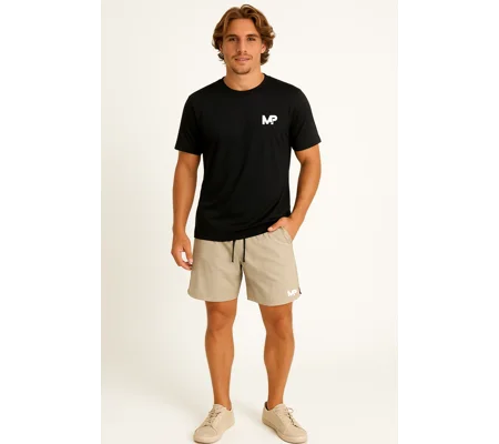 Men's Black Performance Tee