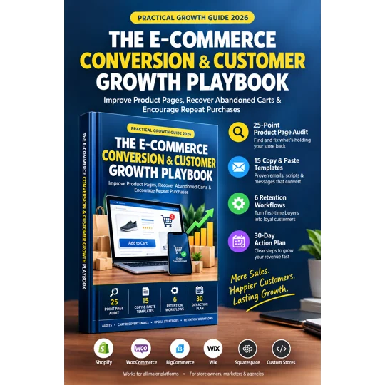 The E-Commerce Conversion & Customer Growth Playbook