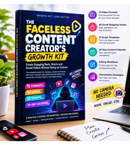 The Faceless Content Creator’s Growth Kit