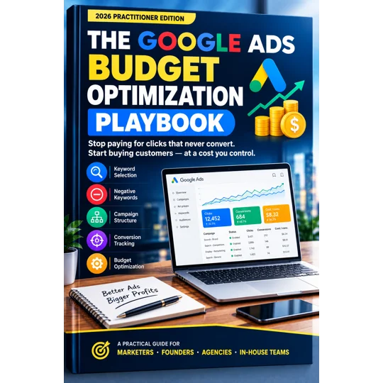 The Google Ads Budget Optimization Playbook
