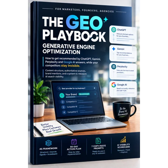 The GEO Playbook: Generative Engine Optimization