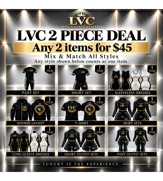 LVC 2-Piece Deal — Any 2 Items for $45