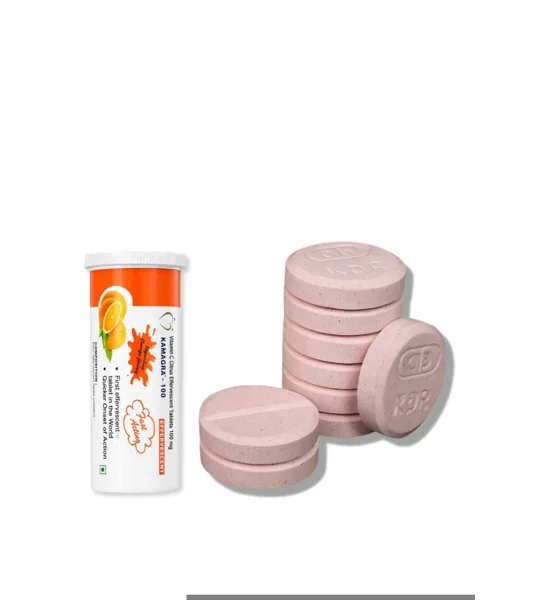 Effervescent tablets for increased stamina
