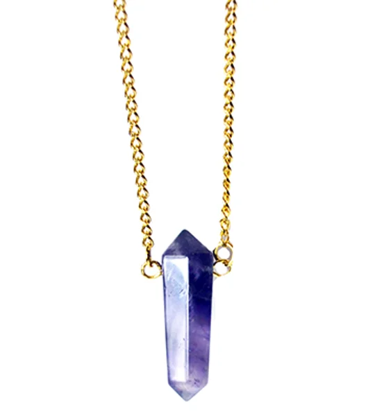 Natural Amethyst necklace