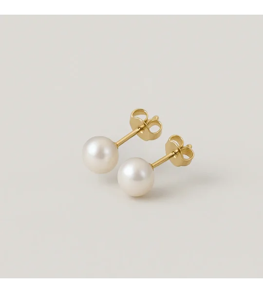 Pearl Stud Earrings