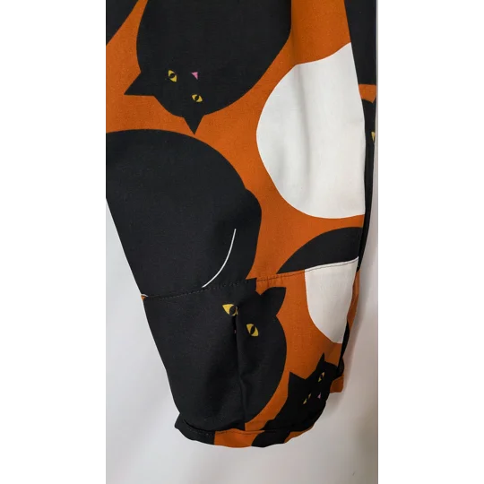Cotton relaxed Leg Trousers: Size 14 resting moggies