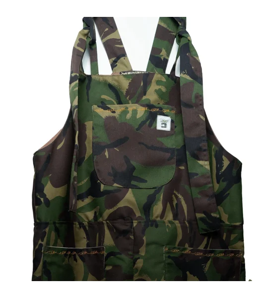 Camouflage Dungarees, handmade reworked(various sizes).