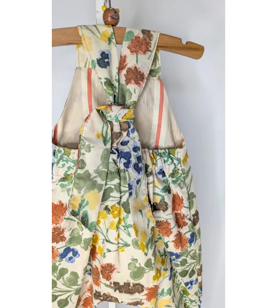 Baby Dungarees age 3-6m floral fiesta