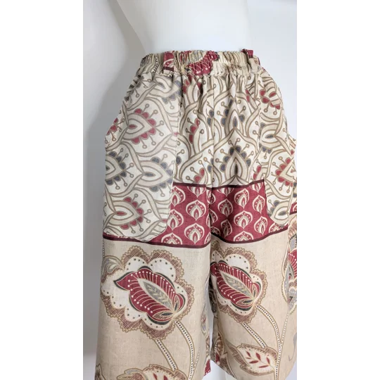 Wide Leg culottes: Size 14 ethnic bohemian