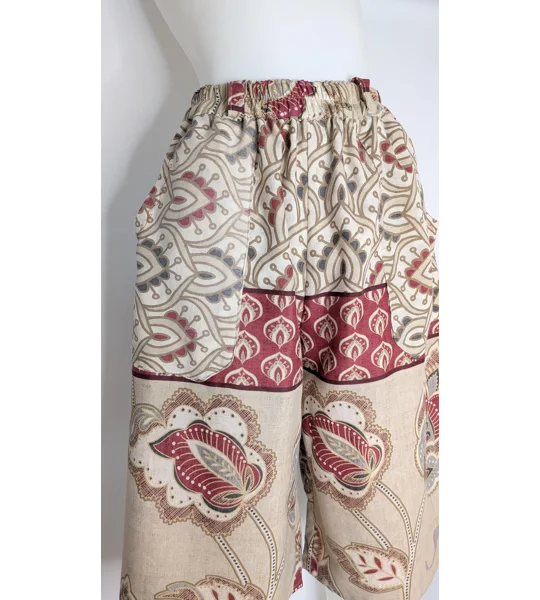 Wide Leg culottes: Size 14 ethnic bohemian