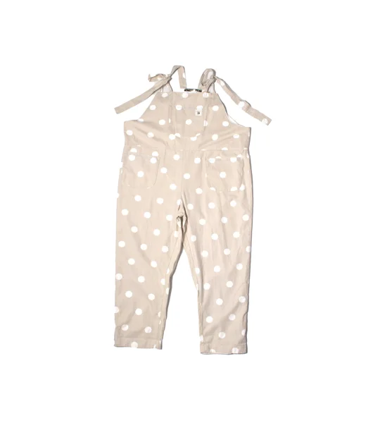 Spotted Print Dungarees Size 20: Upcycled Plus Size Overalls