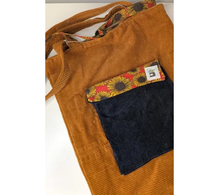 Large tote, sunflower student
