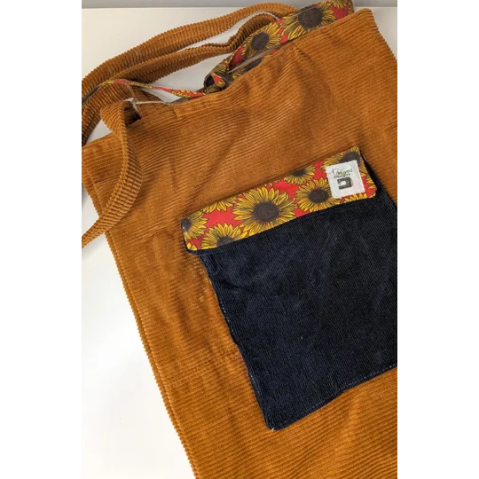 Large tote, sunflower student