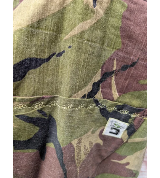 Camouflage Baby Dungarees (3-6m): Reworked Military Romper