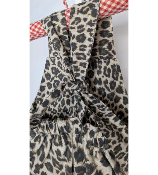 Baby Dungarees age 3-6m animal print
