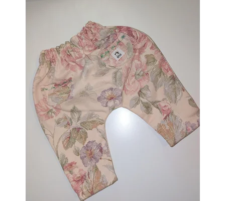 Baby trouser-pants. age 3-6m (vintage rose)
