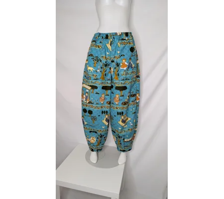 Barrel Leg Trousers: Size 14, nursery rhyme whimsical