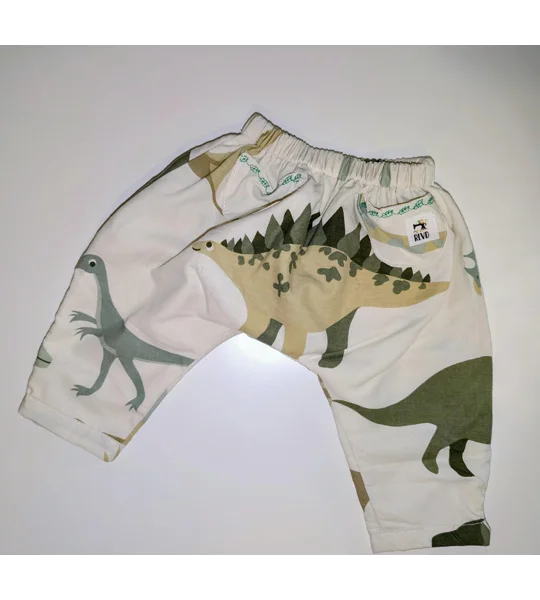 Baby dinosaur trouser-pants. age 3-6m.