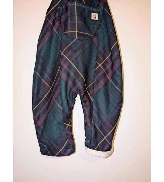 Tartan Dungarees for your Stylish Toddler (3-4 years)