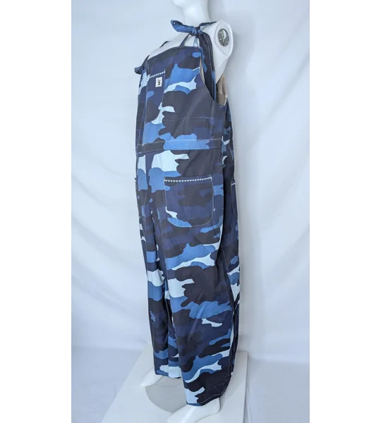 Camouflage Dungarees Size 20: Upcycled Plus Size Overalls