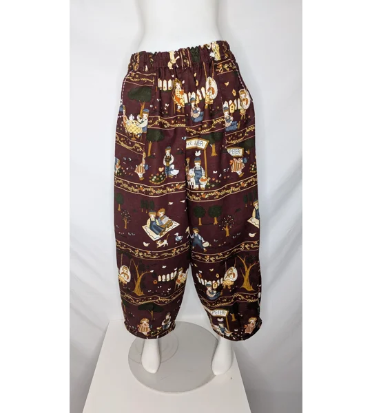 Trousers Size 20, Barrel leg, rag doll garden