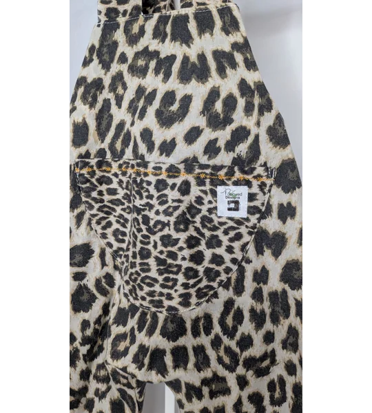 Baby Dungarees age 3-6m animal print