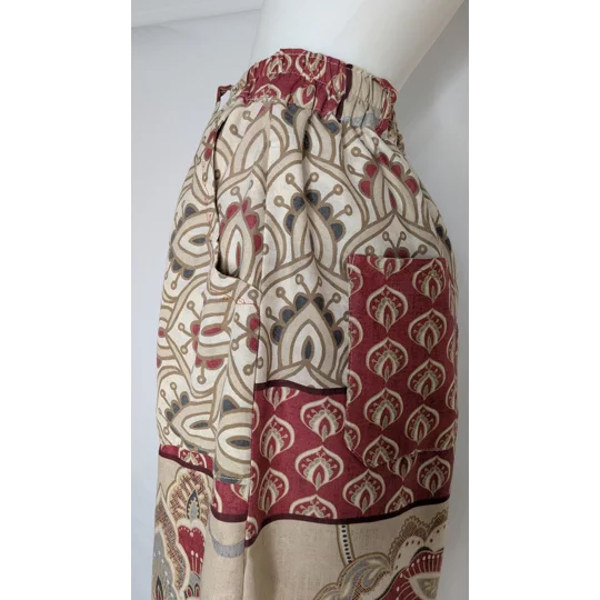 Wide Leg culottes: Size 14 ethnic bohemian