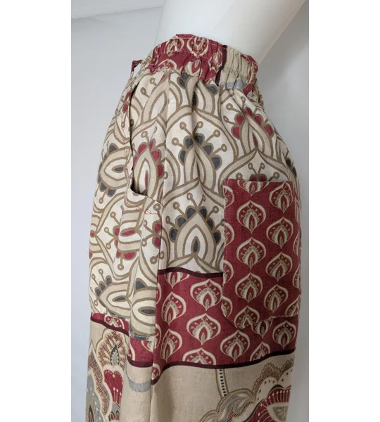 Wide Leg culottes: Size 14 ethnic bohemian