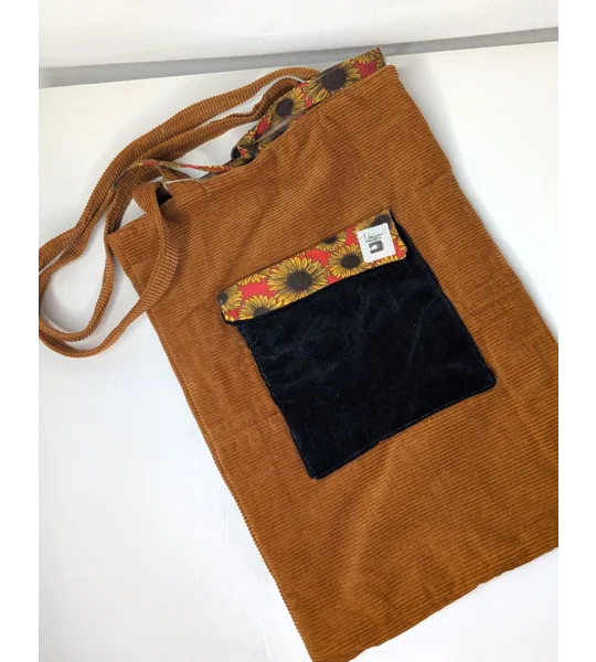 Large tote, sunflower student
