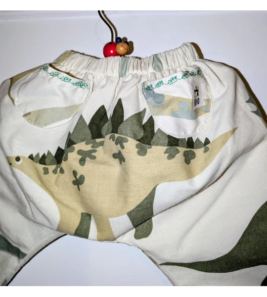 Baby dinosaur trouser-pants. age 3-6m.