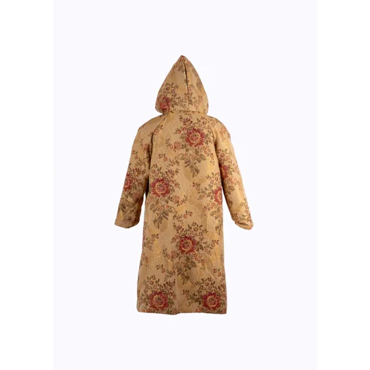 Coat size 16, tapestry design boho coat.