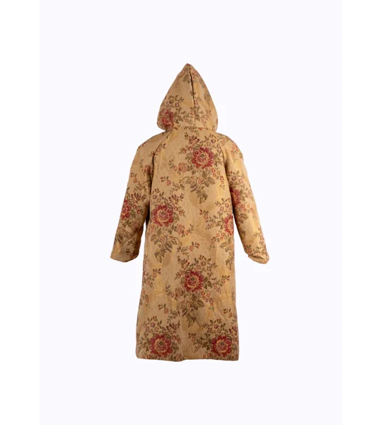 Coat size 16, tapestry design boho coat.