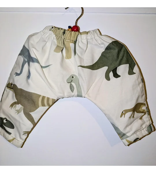 Baby dinosaur trouser-pants. age 3-6m.