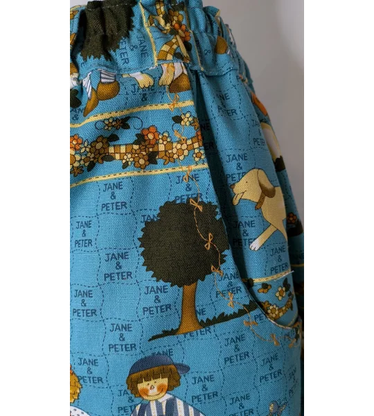 Barrel Leg Trousers: Size 14, nursery rhyme whimsical