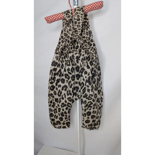 Baby Dungarees age 3-6m animal print