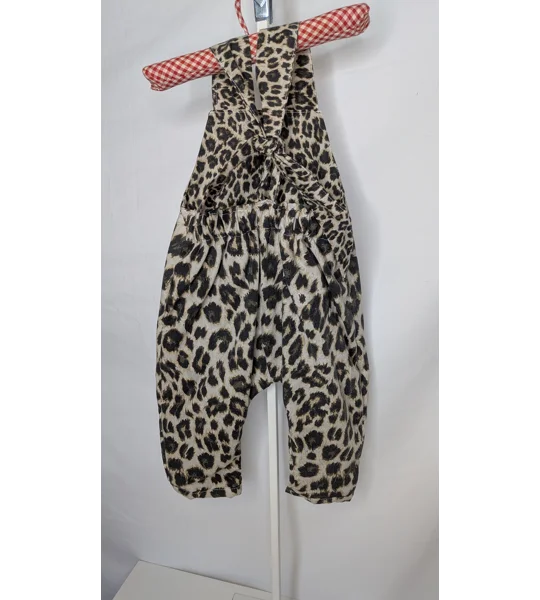 Baby Dungarees age 3-6m animal print